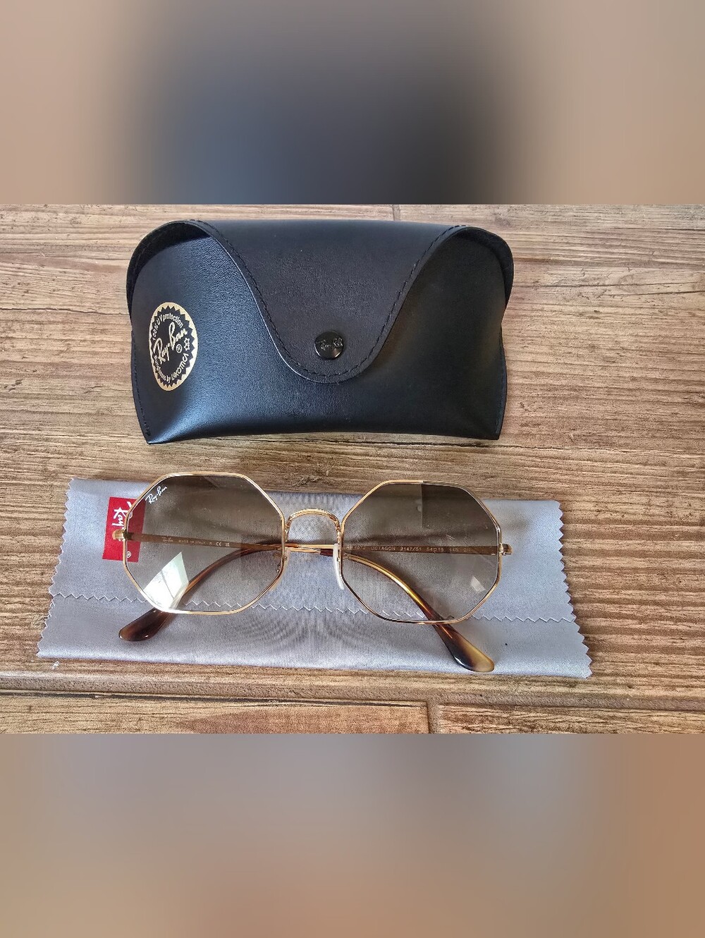 Ray Ban Octagon Sunglasses - Picture 5 of 9